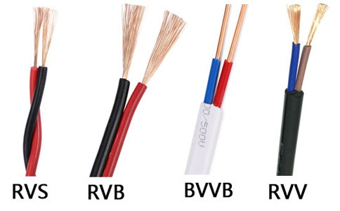 RVS与RVB、BVVB、<a href='/rvvdianxian/' target='_blank'><u>RVV电线</u></a>