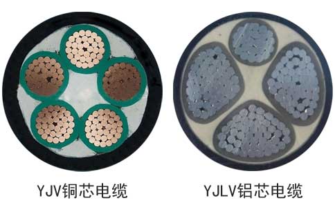 <a href='/yjvdianlan/' target='_blank'><u>YJV电缆</u></a>与YJLV电缆实物图片区别